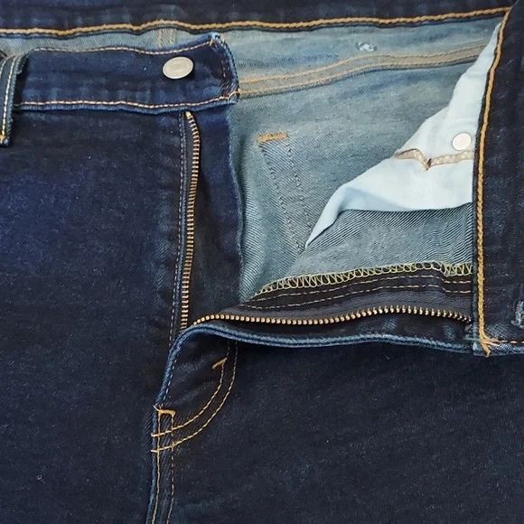 NWOT Levi's Mens 511 Red Tab Indigo Straight Denim Stretch Jeans Size 38W X 32L - Picture 8 of 17